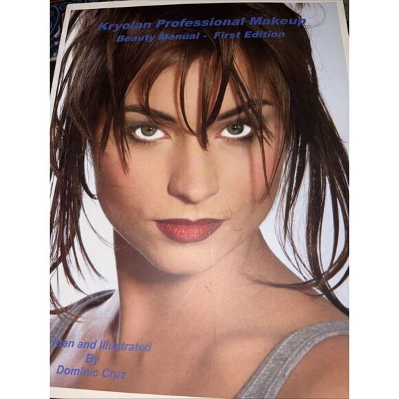 Kryolan Makeup Beauty Manual, Professional Stage Makeup, by Dominic Cruz - Picture 1 of 15